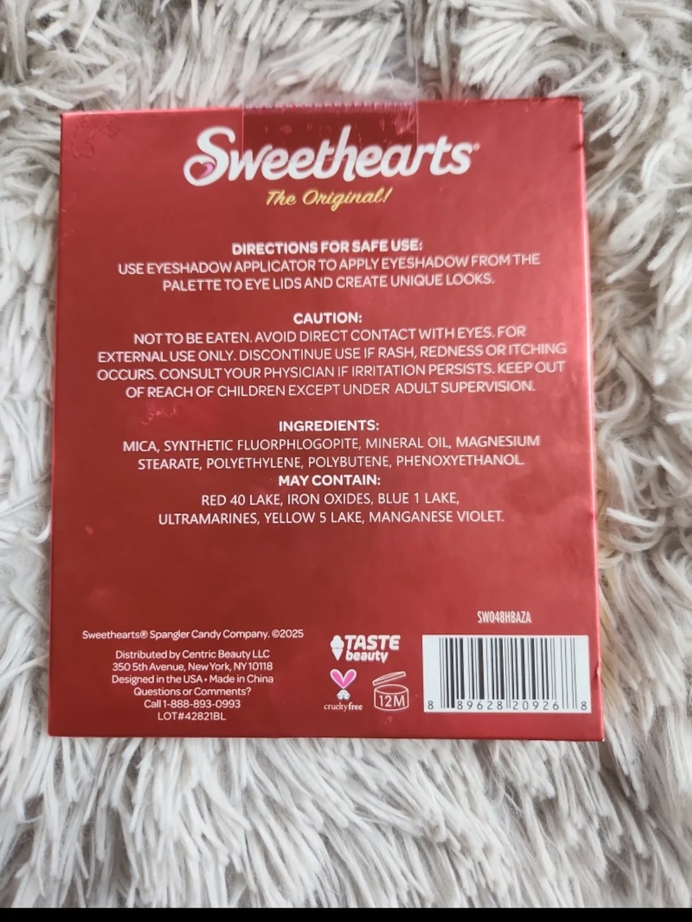 sweethearts eyeshadow palette